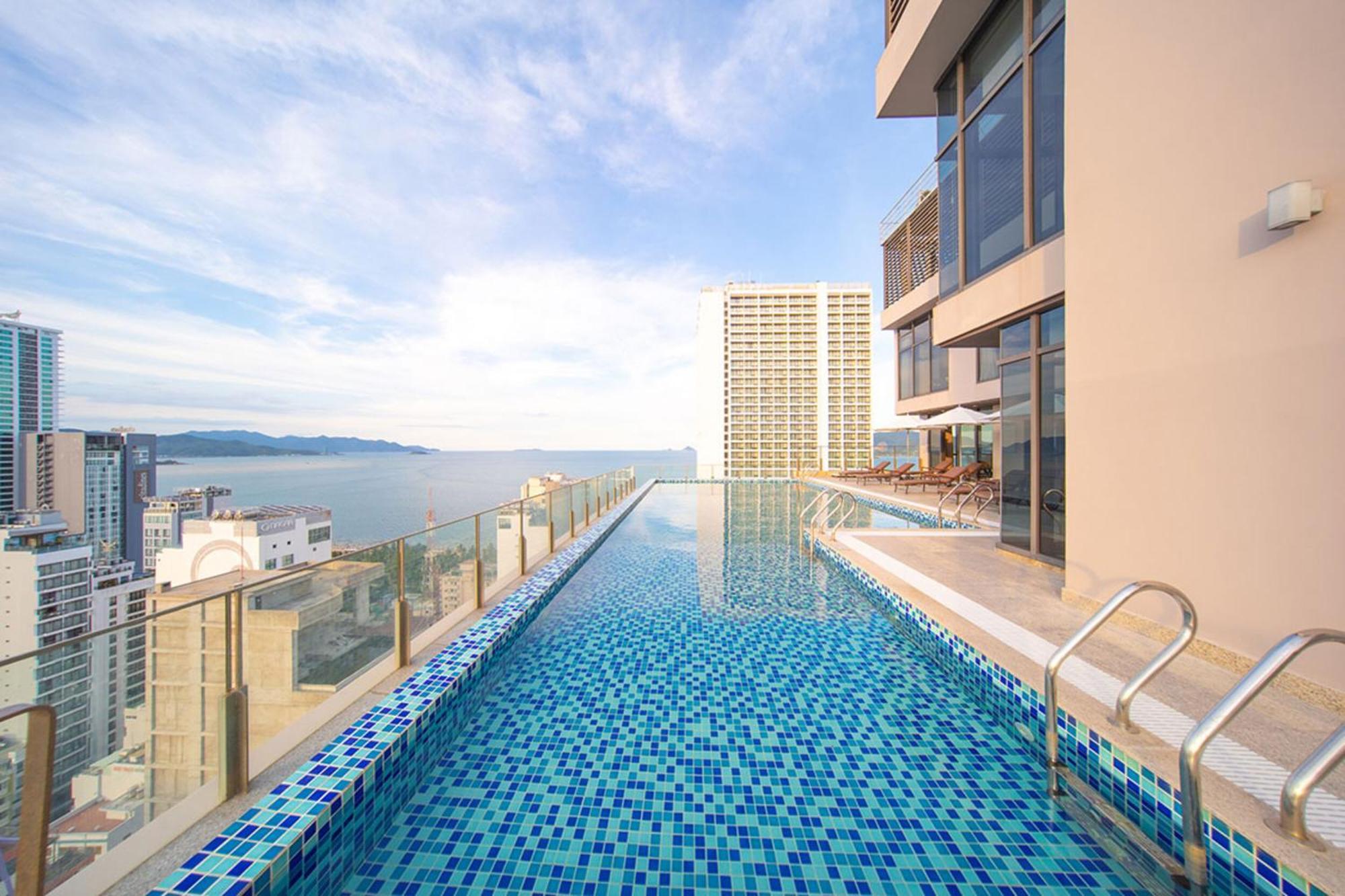 Green Beach Hotel Nha Trang Exterior foto