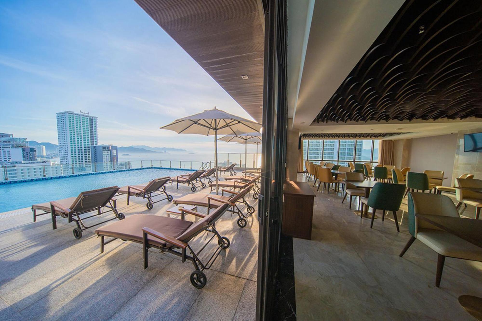 Green Beach Hotel Nha Trang Exterior foto