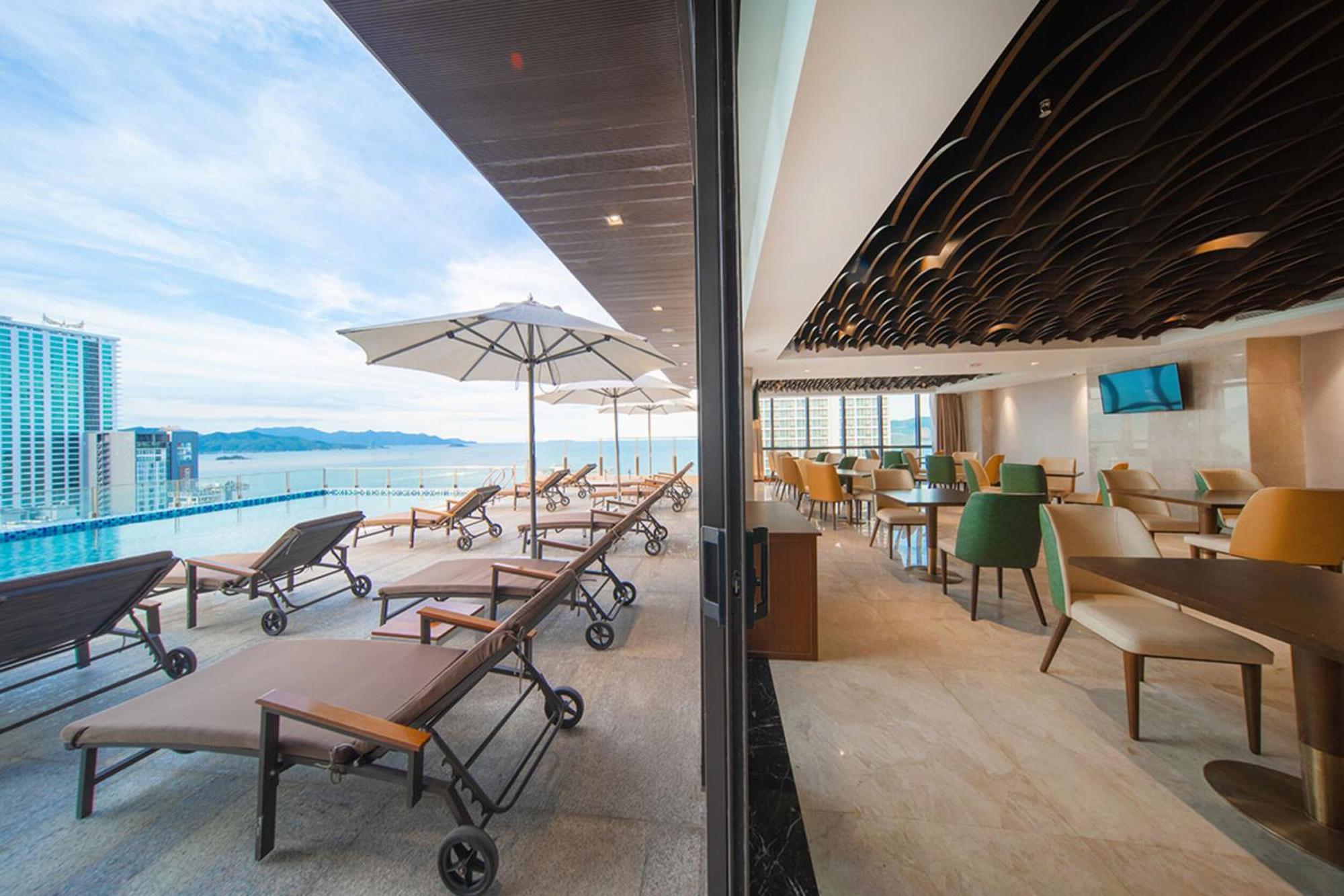Green Beach Hotel Nha Trang Exterior foto