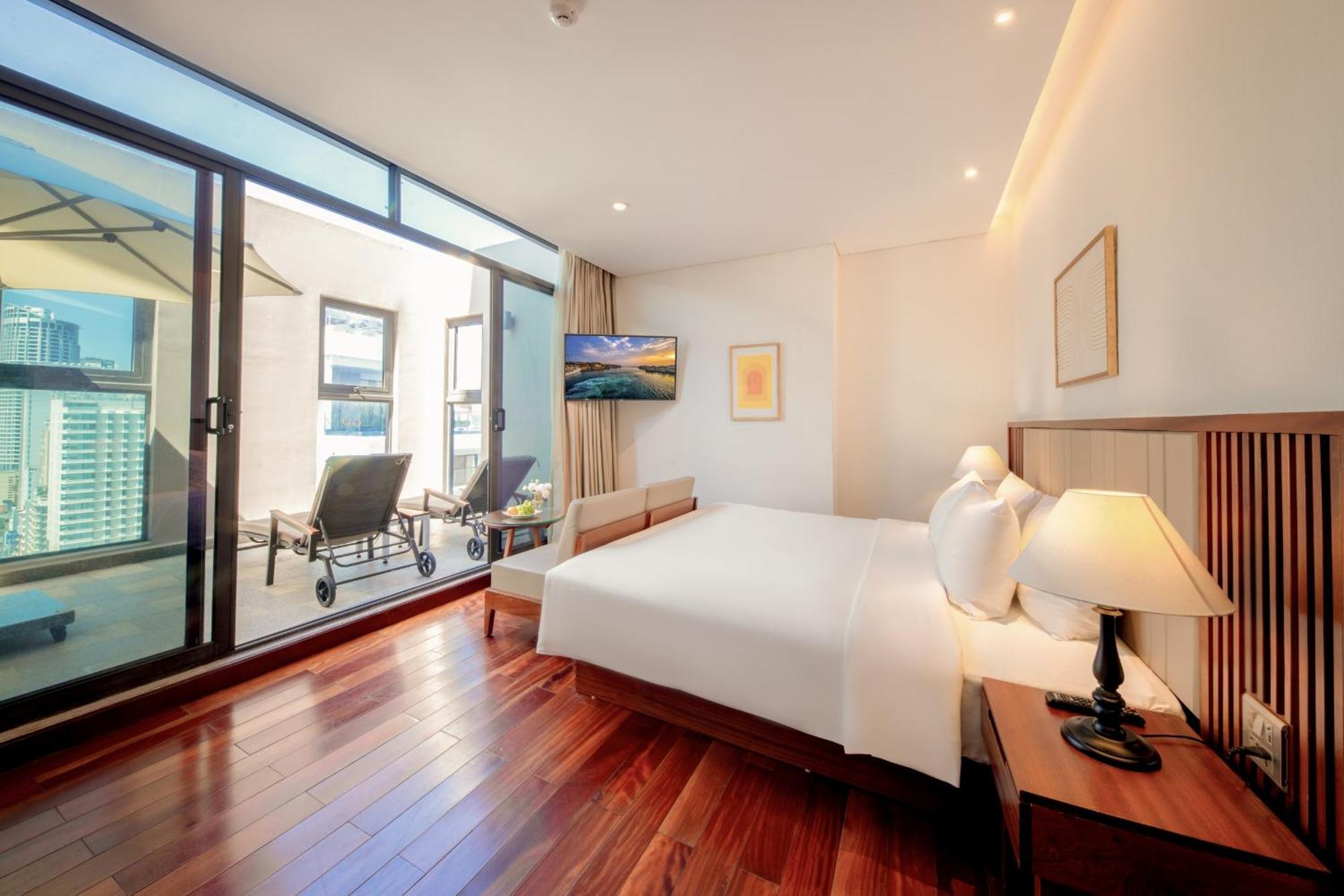 Green Beach Hotel Nha Trang Exterior foto