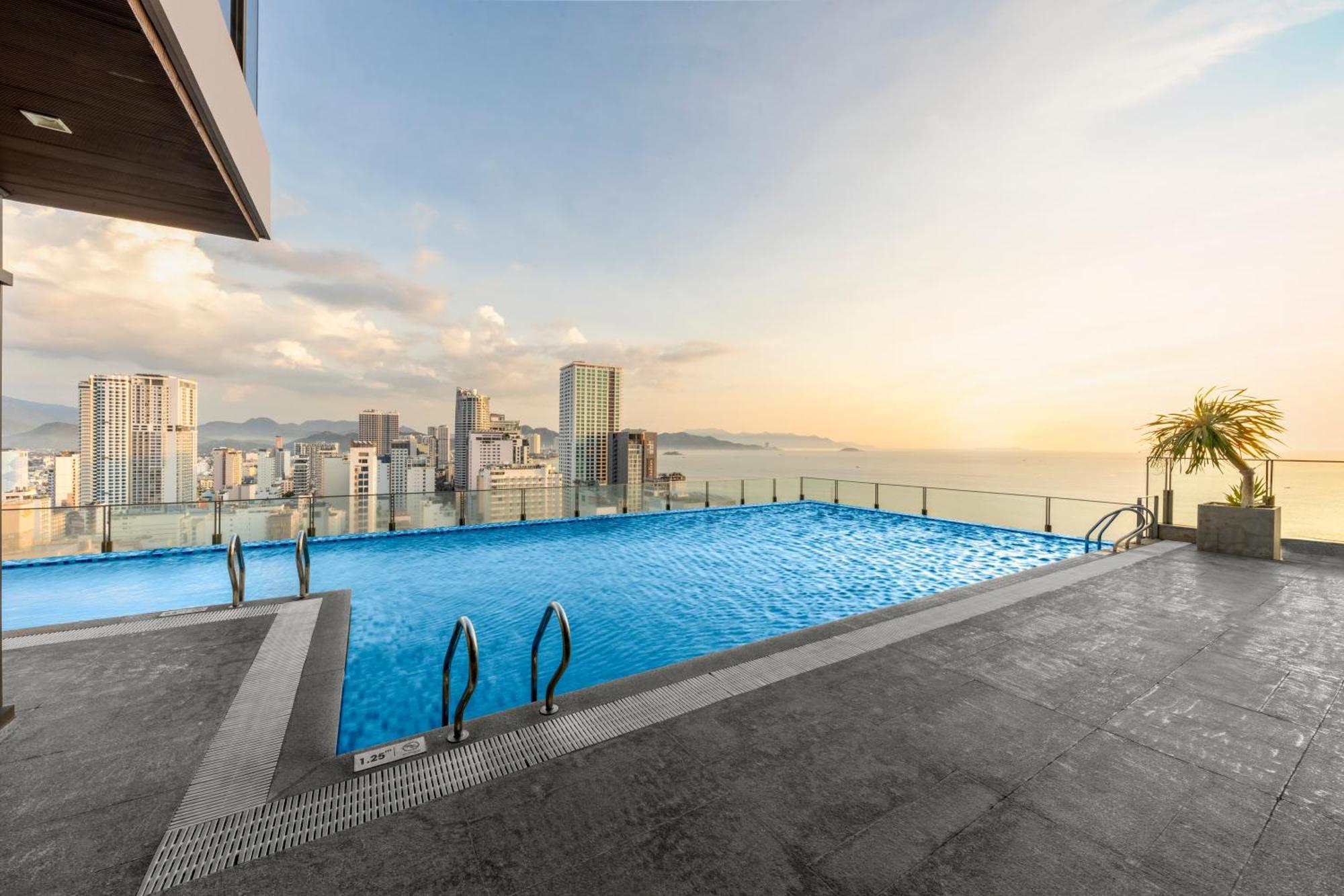 Green Beach Hotel Nha Trang Exterior foto
